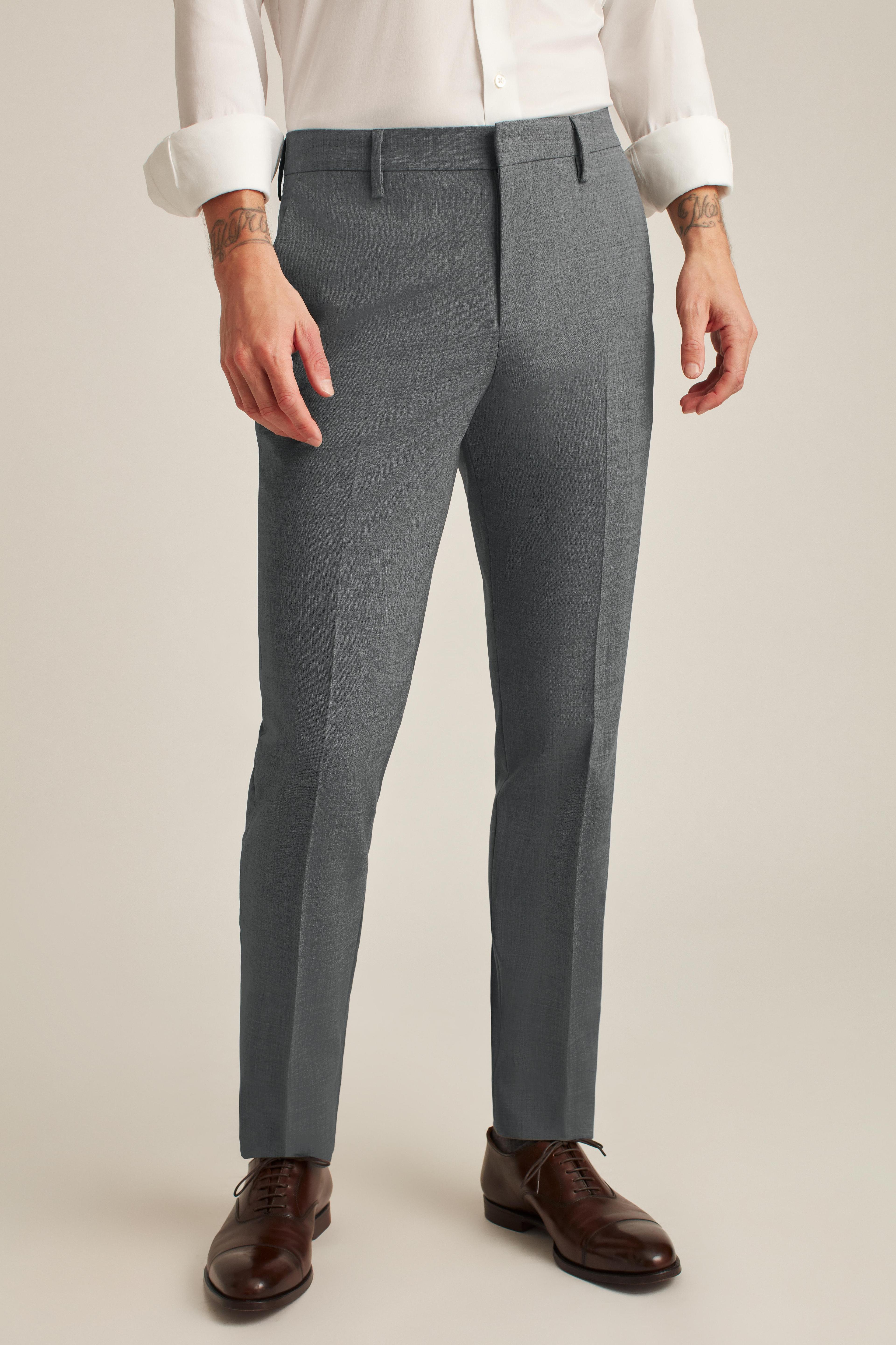 Italian Stretch Wool Dress Pants Product Image