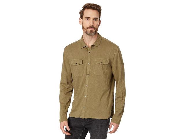 John Varvatos Arvon Shirt (Lt Ghurka) Men's Clothing Product Image