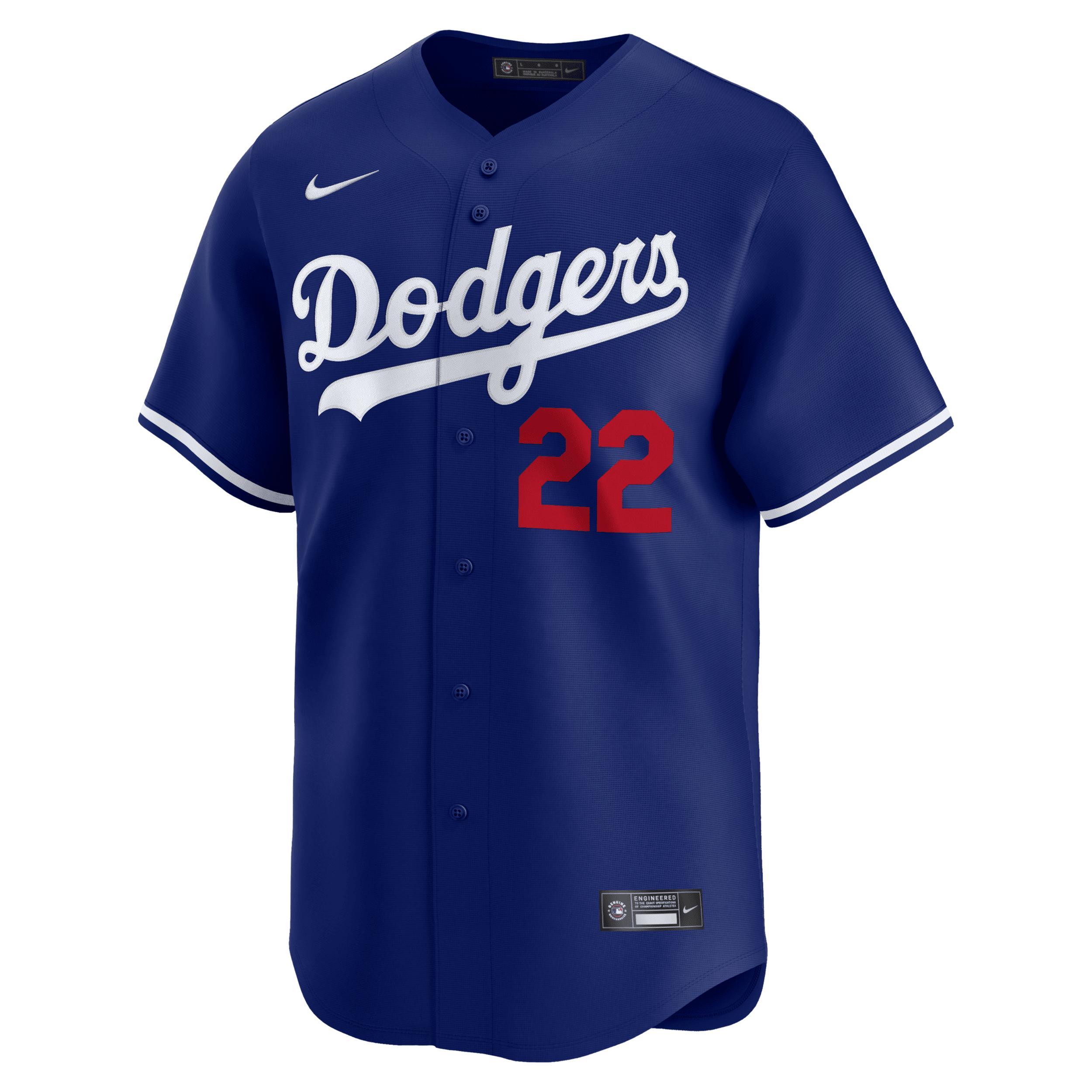 Clayton Kershaw Los Angeles Dodgers Nike Men's Dri-FIT ADV MLB Limited Jersey Product Image