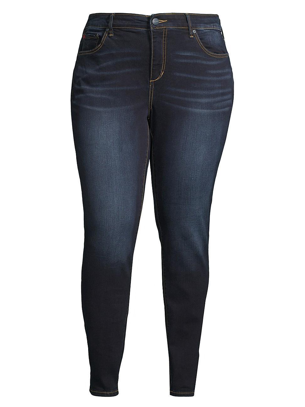 SLINK Jeans High Waist Skinny Jeans Product Image