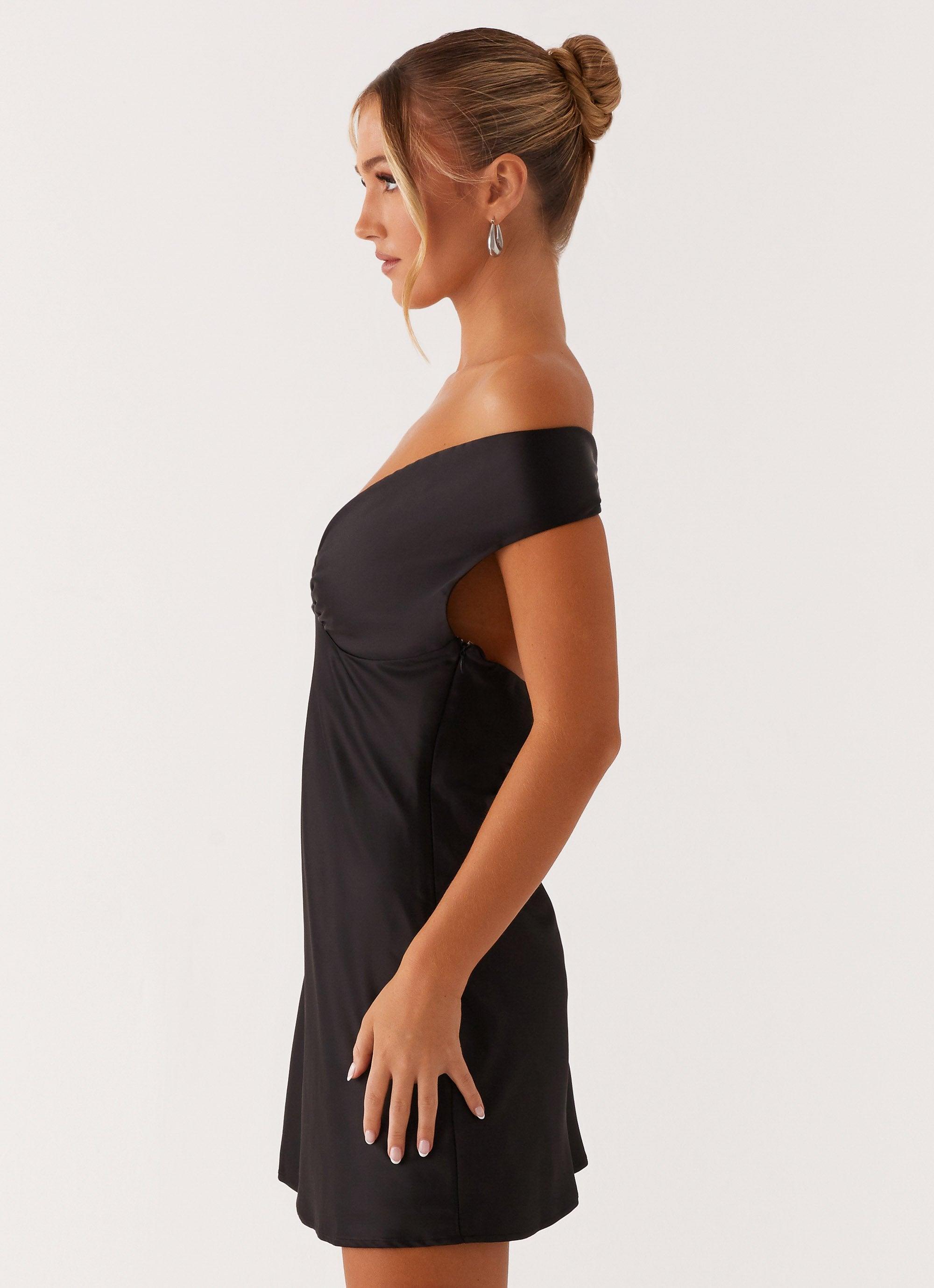 Jenner Mini Dress - Black Product Image