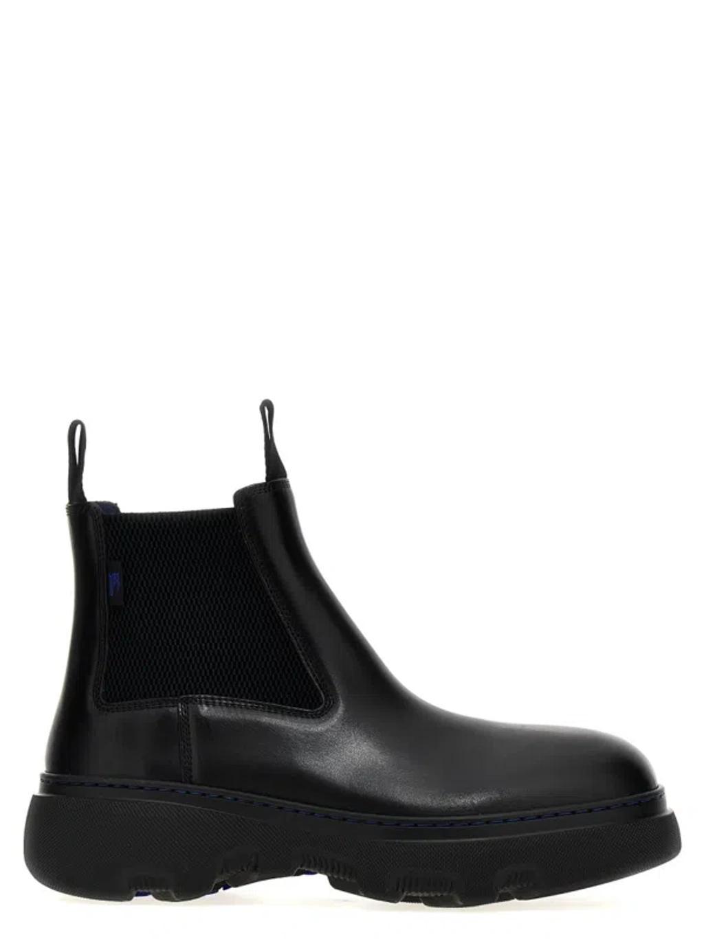 BURBERRY Black Ankle Boots Product Image