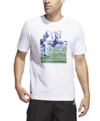 adidas Mens Photo Finish Graphic T-Shirt Product Image