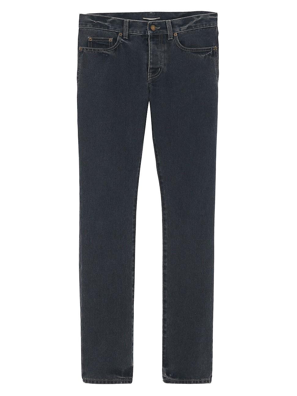 Mens Slim-Fit Jeans in Denim Product Image