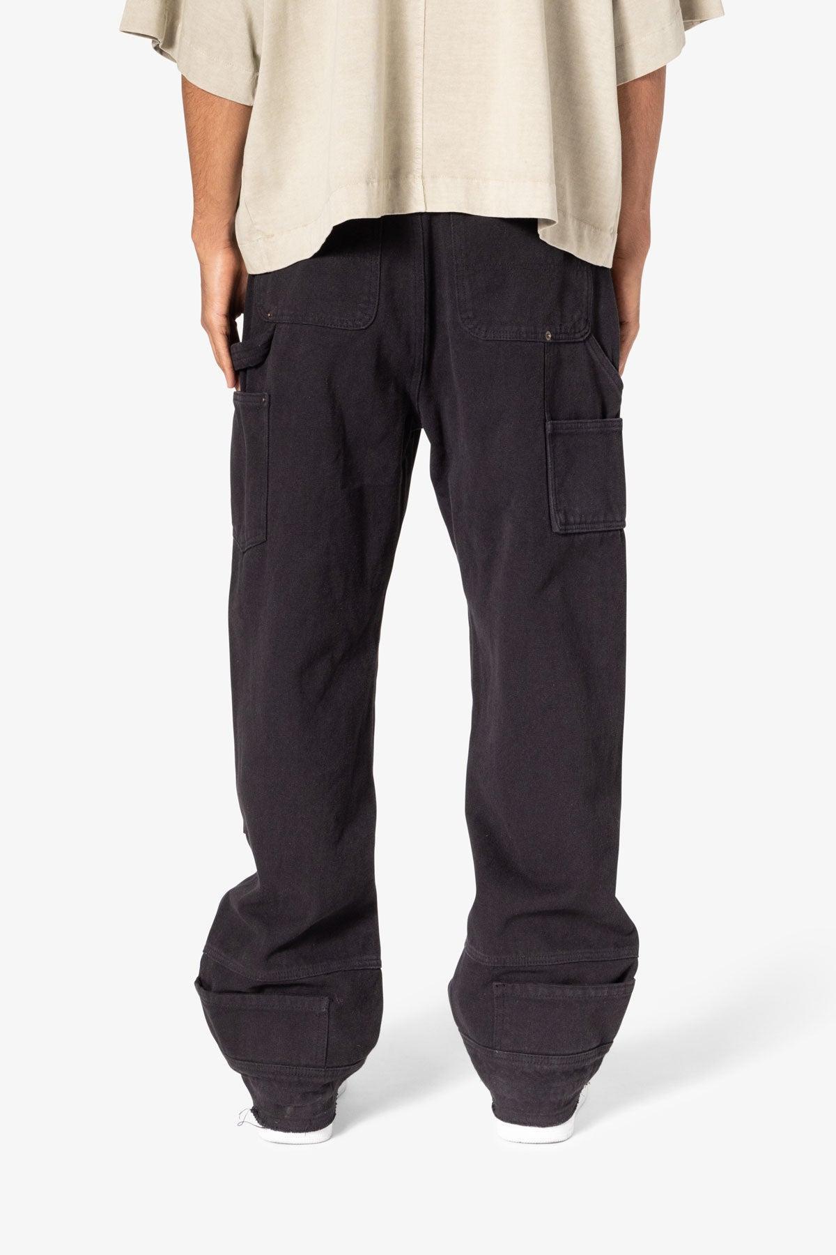 Ultra Baggy Workwear Denim - Washed Black Product Image