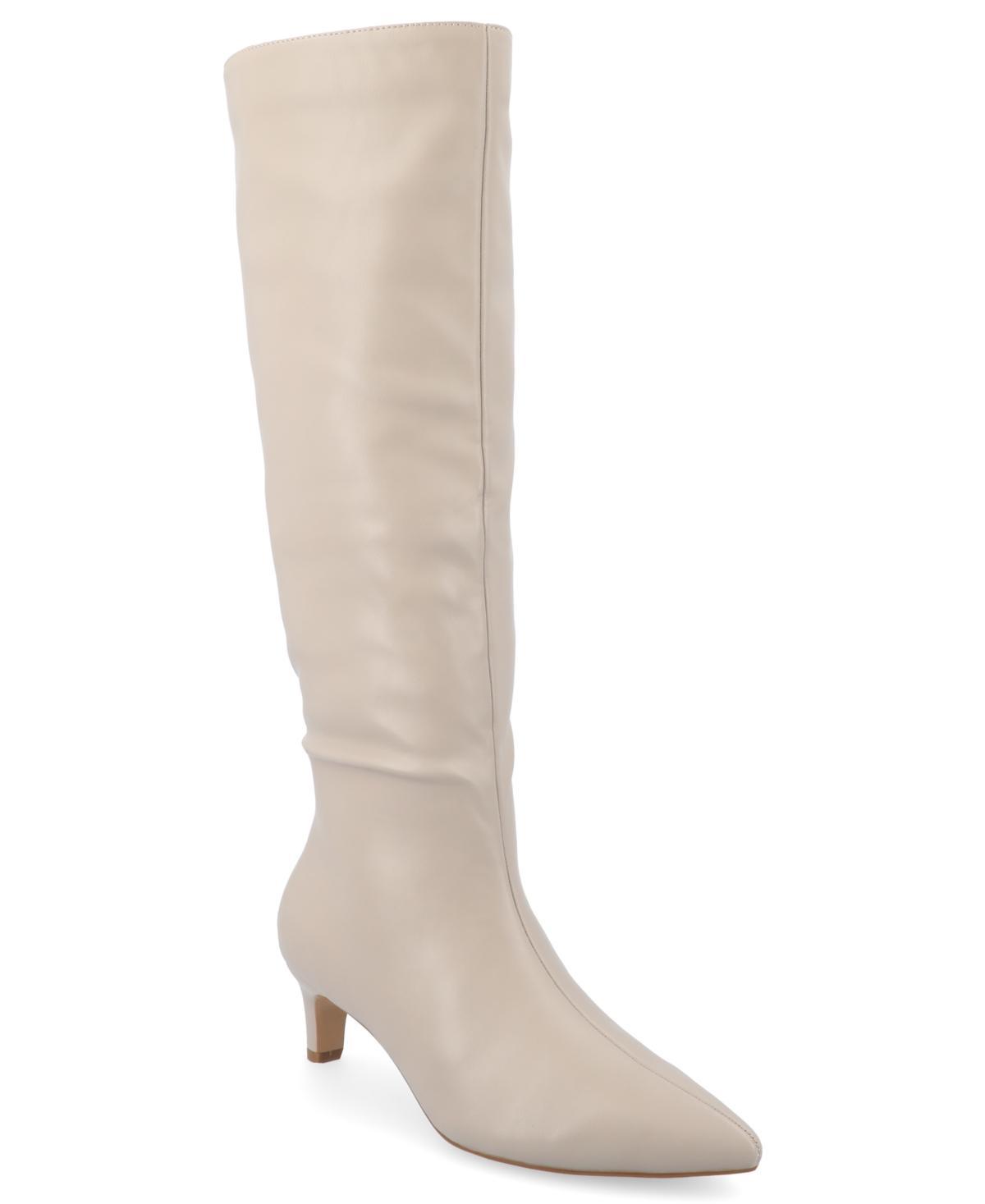 Journee Collection Tru Comfort Foam Womens Tullip Knee High Boots Light Pink Product Image