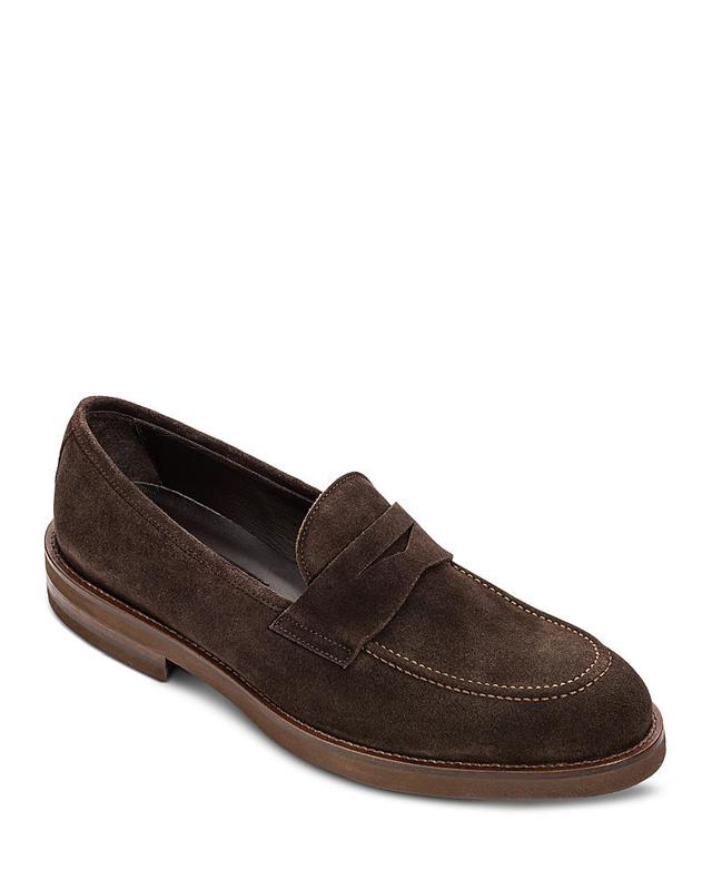 Mens Brady Suede Penny Loafers Product Image