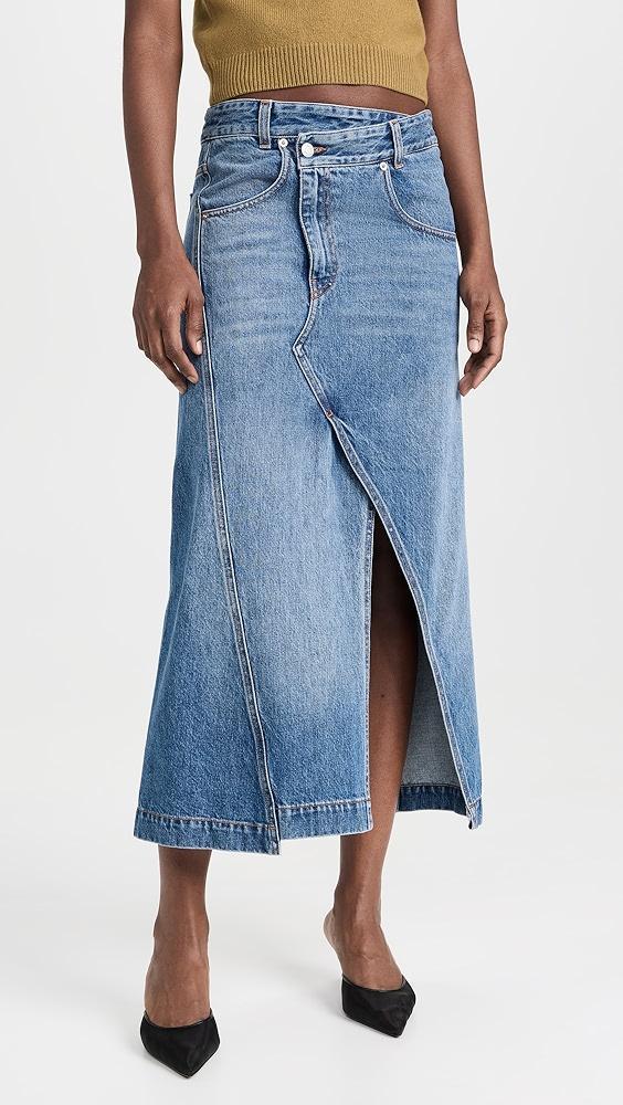 Commission Shift Denim Skirt | Shopbop Product Image