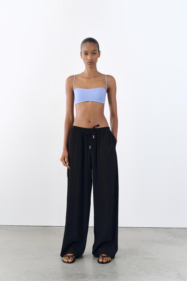 FULL LENGTH WIDE LEG PANTS Product Image