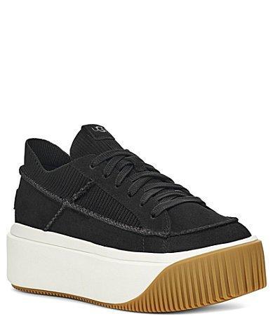 Ugg Womens Ez-Duzzit Lace-Up Platform Sneakers Product Image