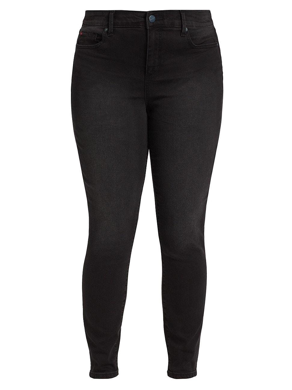 Womens Faded Stretch Skinny Jeans product image