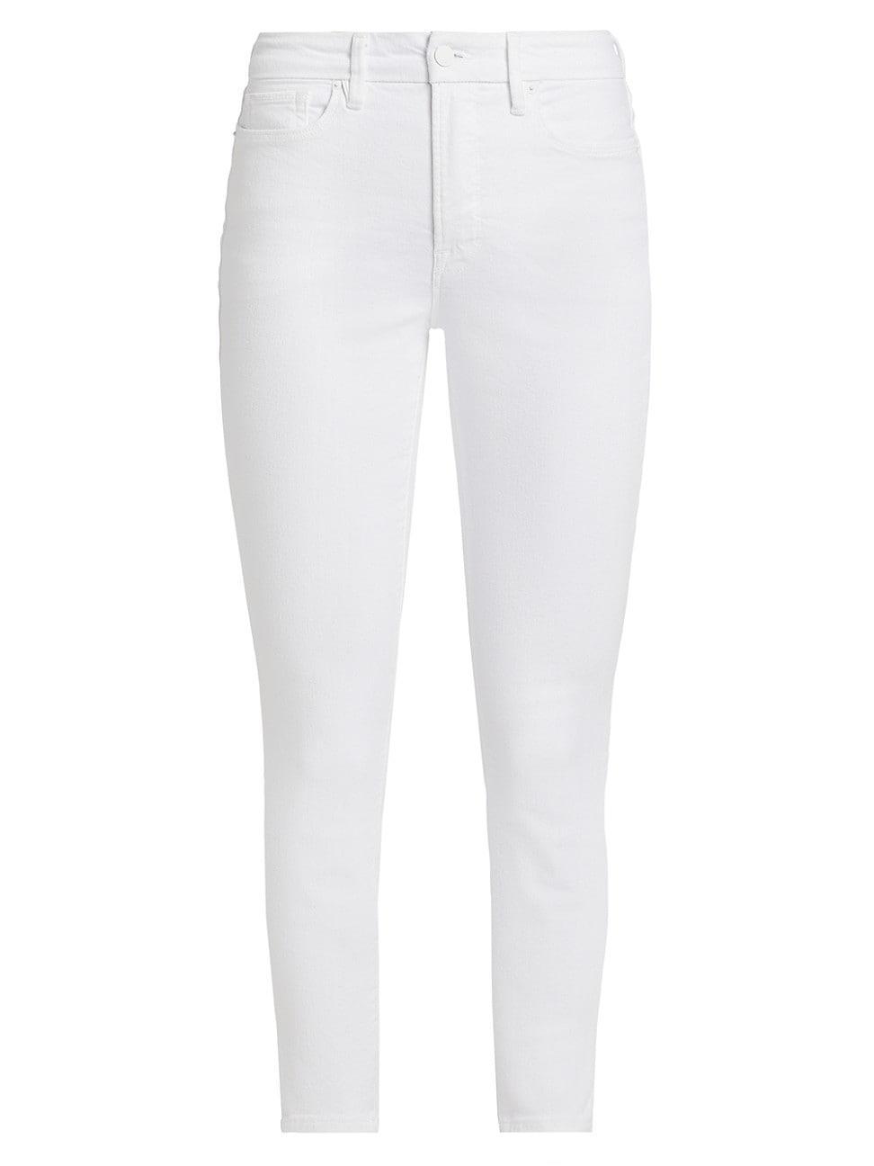 Good American Good Legs High Rise Crop Skinny Jeans Product Image