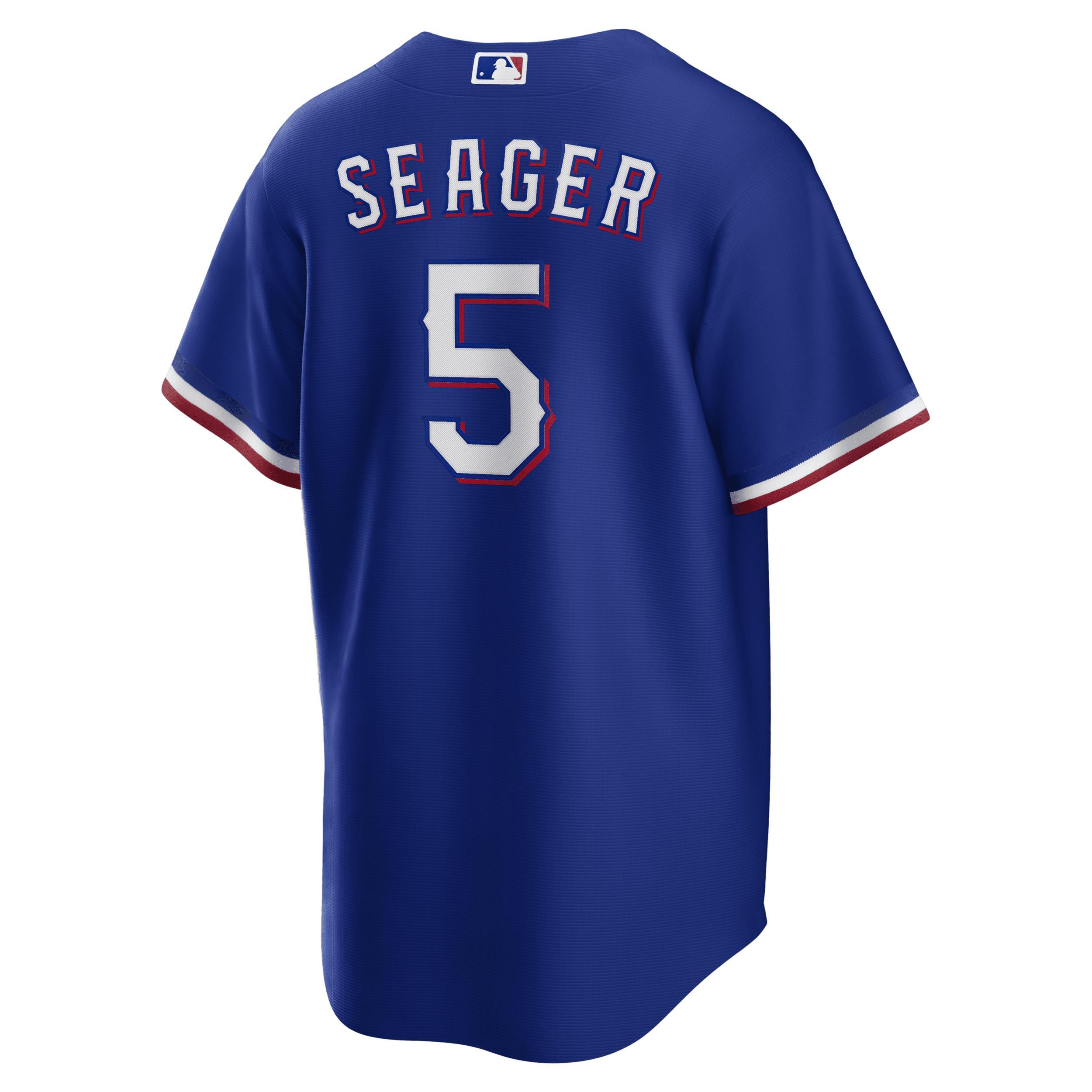 MLB Texas Rangers (Corey Seager) Men's Replica Baseball Jersey Product Image