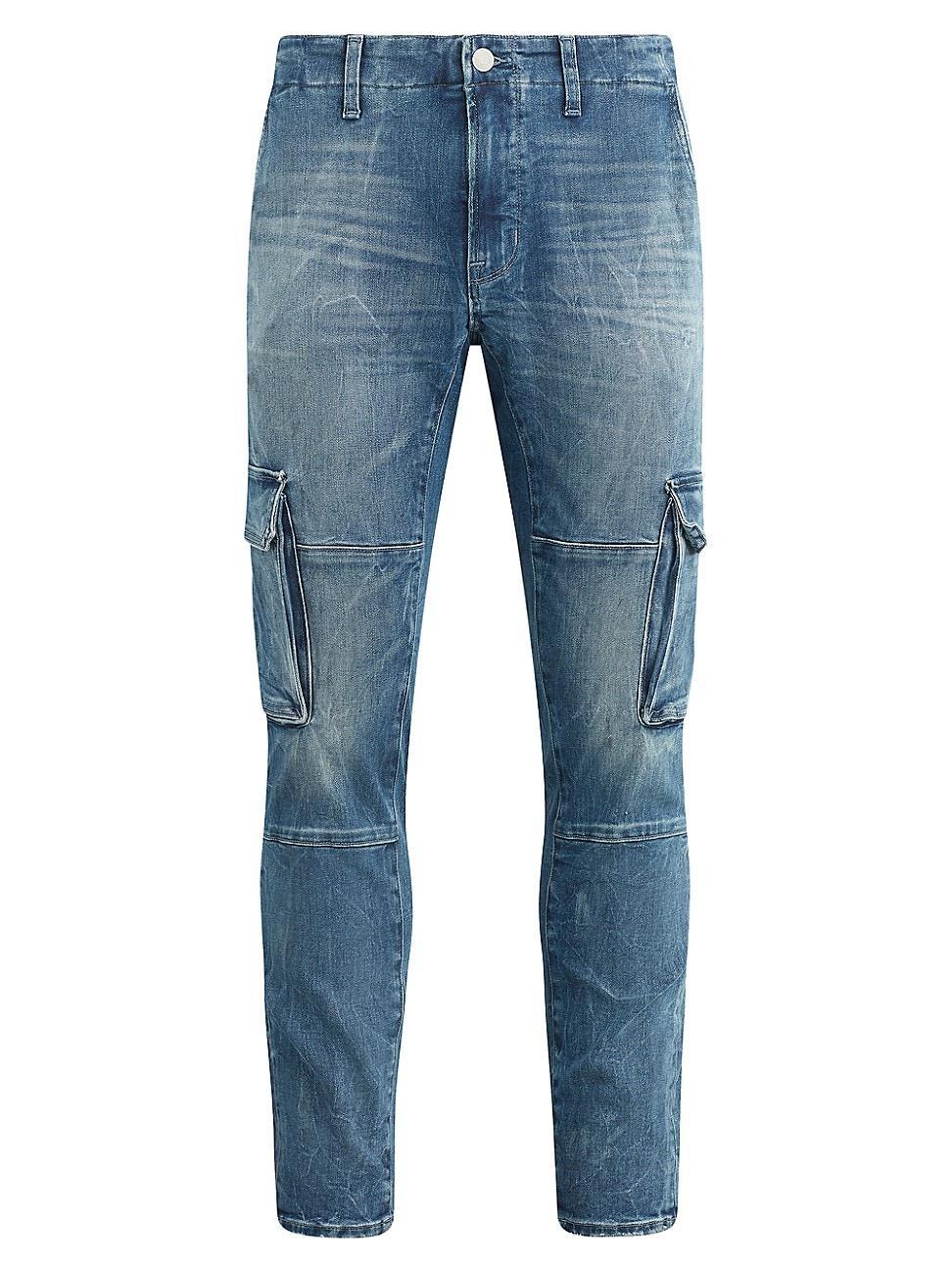 Mens Summer Nights Skinny Cargo Jeans Product Image