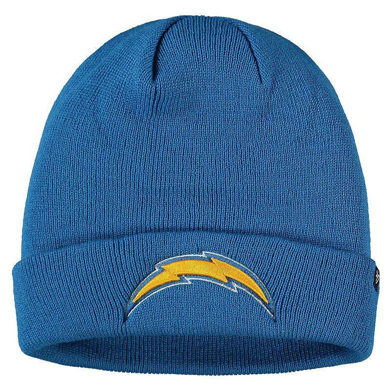 Mens 47 Powder Blue Los Angeles Chargers Primary Cuffed Knit Hat Product Image