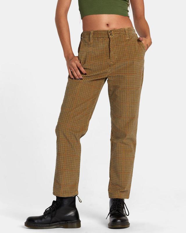 Weekend Cord Corduroy Pants - Tan Product Image