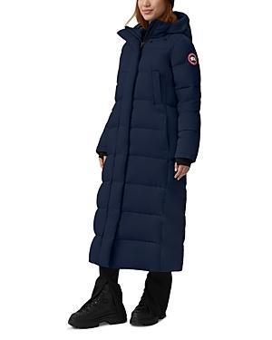 Womens Alliston Longline Hooded Down Parka Product Image