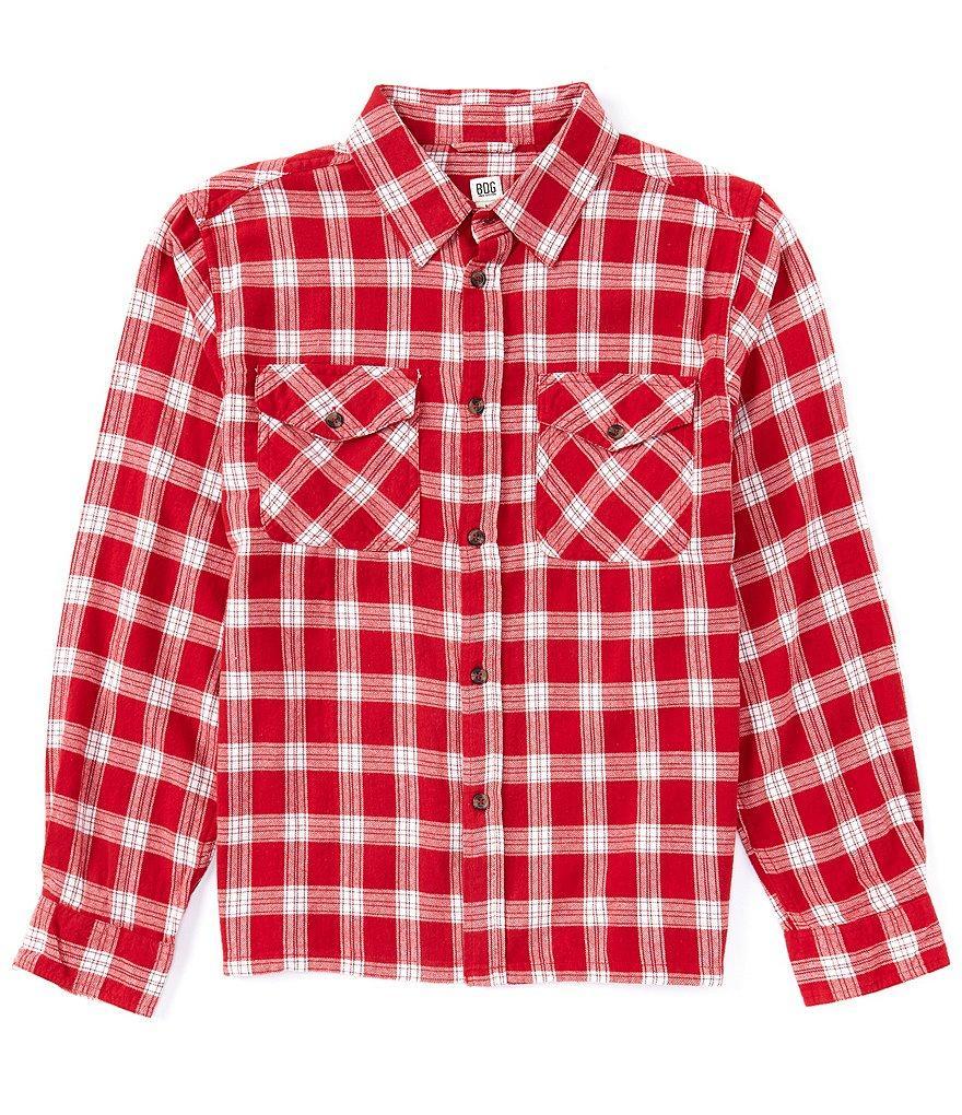 BDG Urban Outfitters Long Sleeve Checked Woven Shirt Product Image