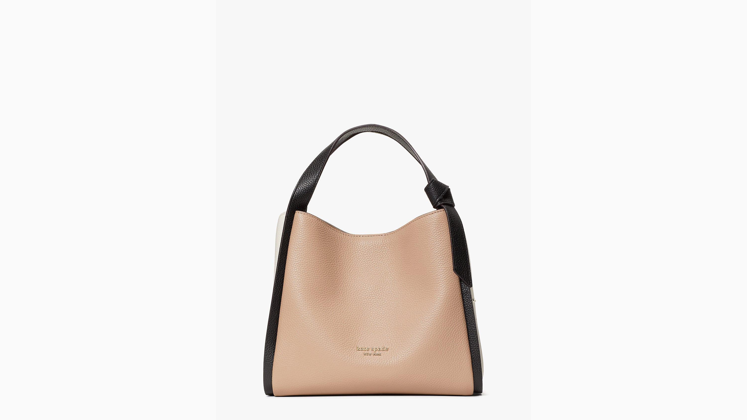 kate spade new york knott large colorblock leather handbag Product Image