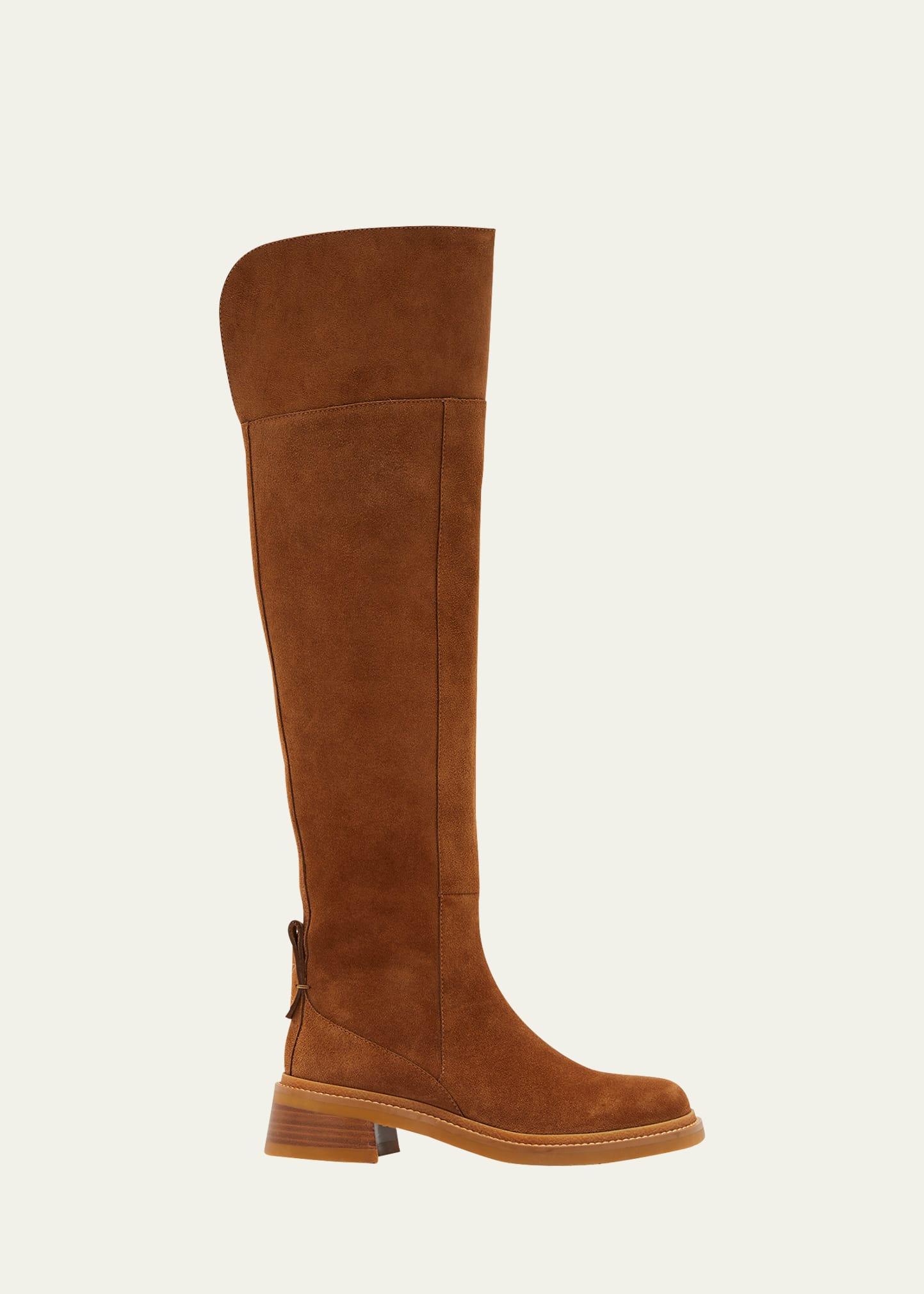 Bonni Suede Over-The-Knee Boots Product Image