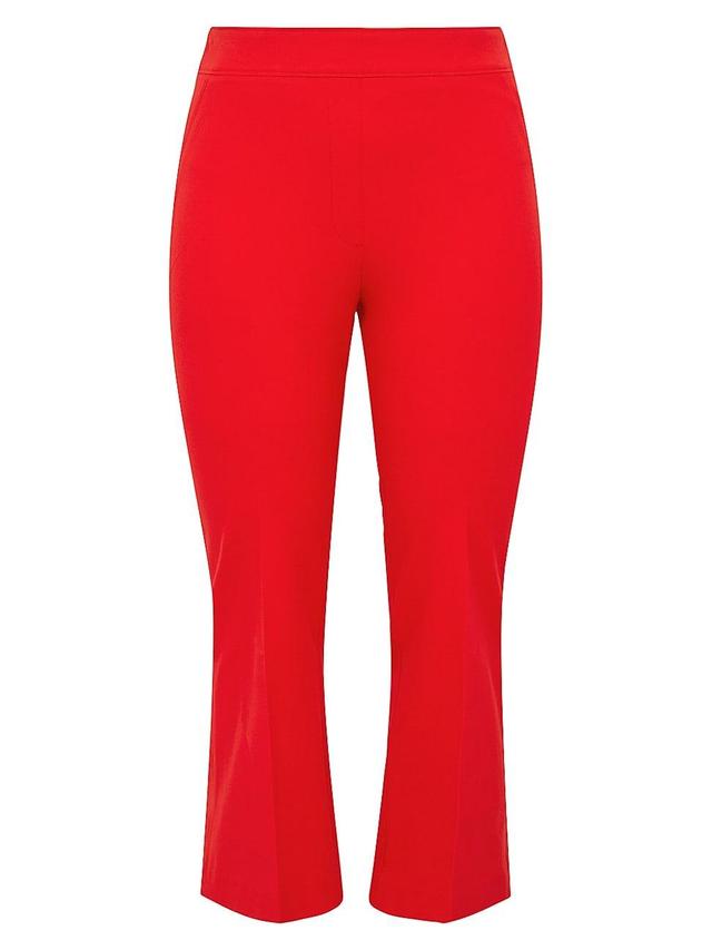 Womens Polished Flared Leg Pants Product Image