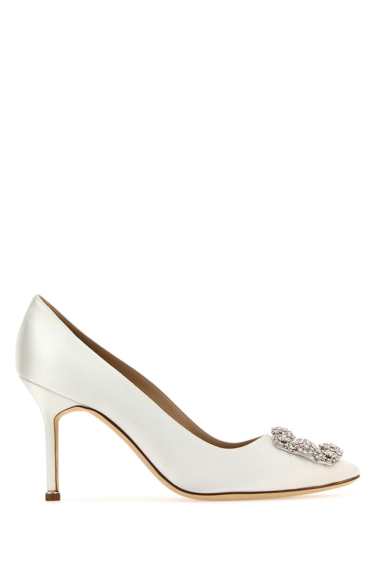 MANOLO BLAHNIK Scarpe Con Tacco-39 Nd  Female In Lcrm Product Image