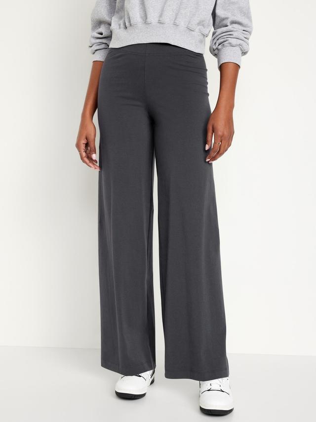 High-Waisted Wide-Leg Leggings Product Image