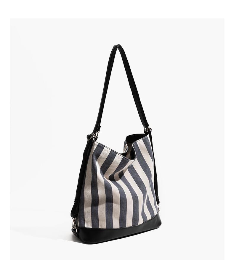 Striped Bucket Bag Product Image