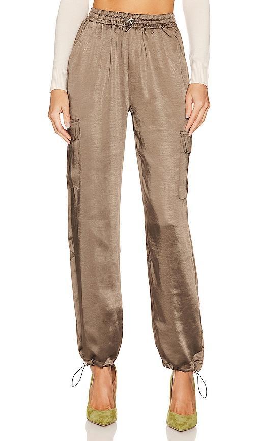 superdown Rita Cargo Pant in Metallic Neutral. - size XS (also in M) Product Image