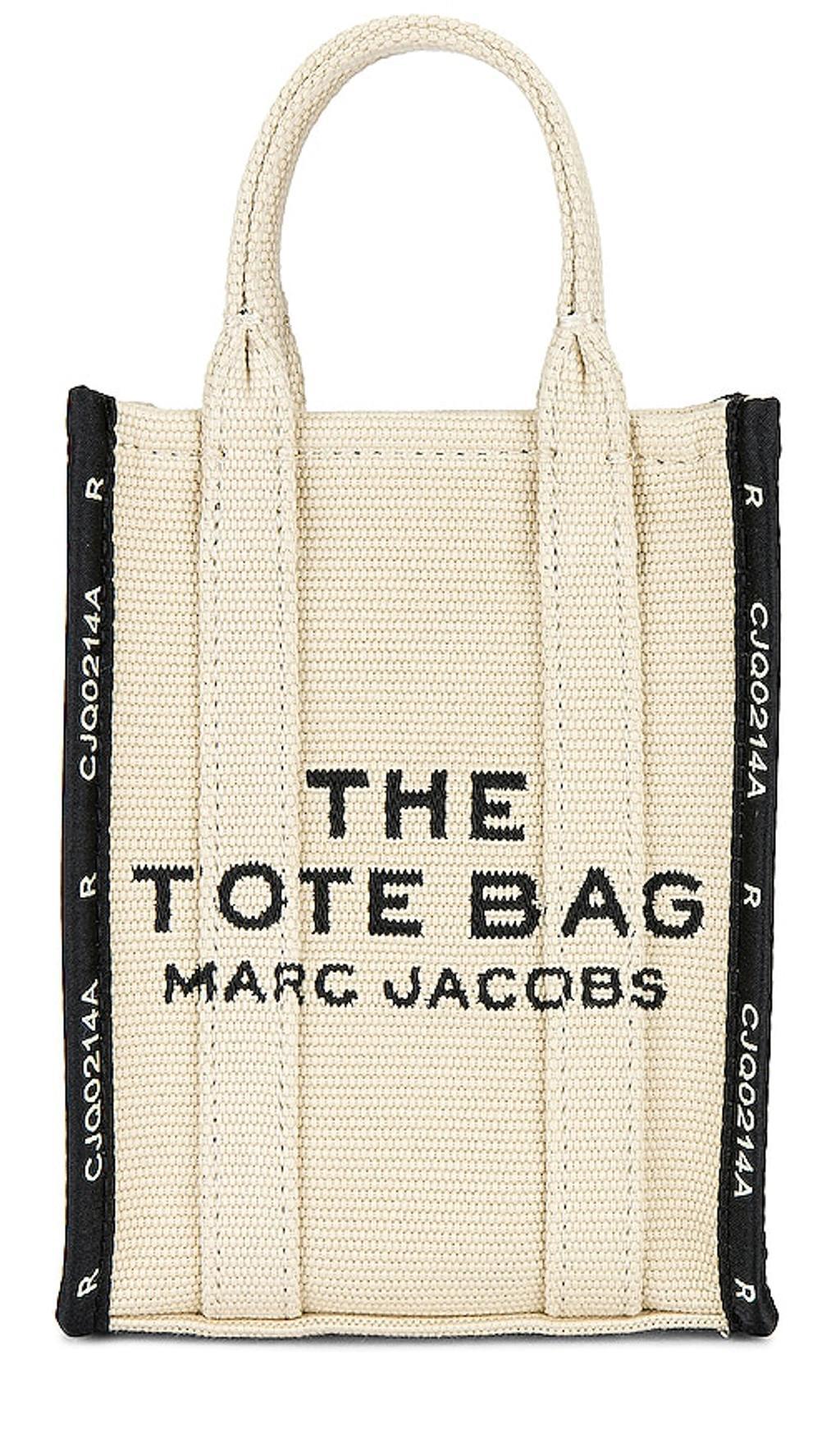 The Jacquard Mini Tote Bag In Neutrals Product Image