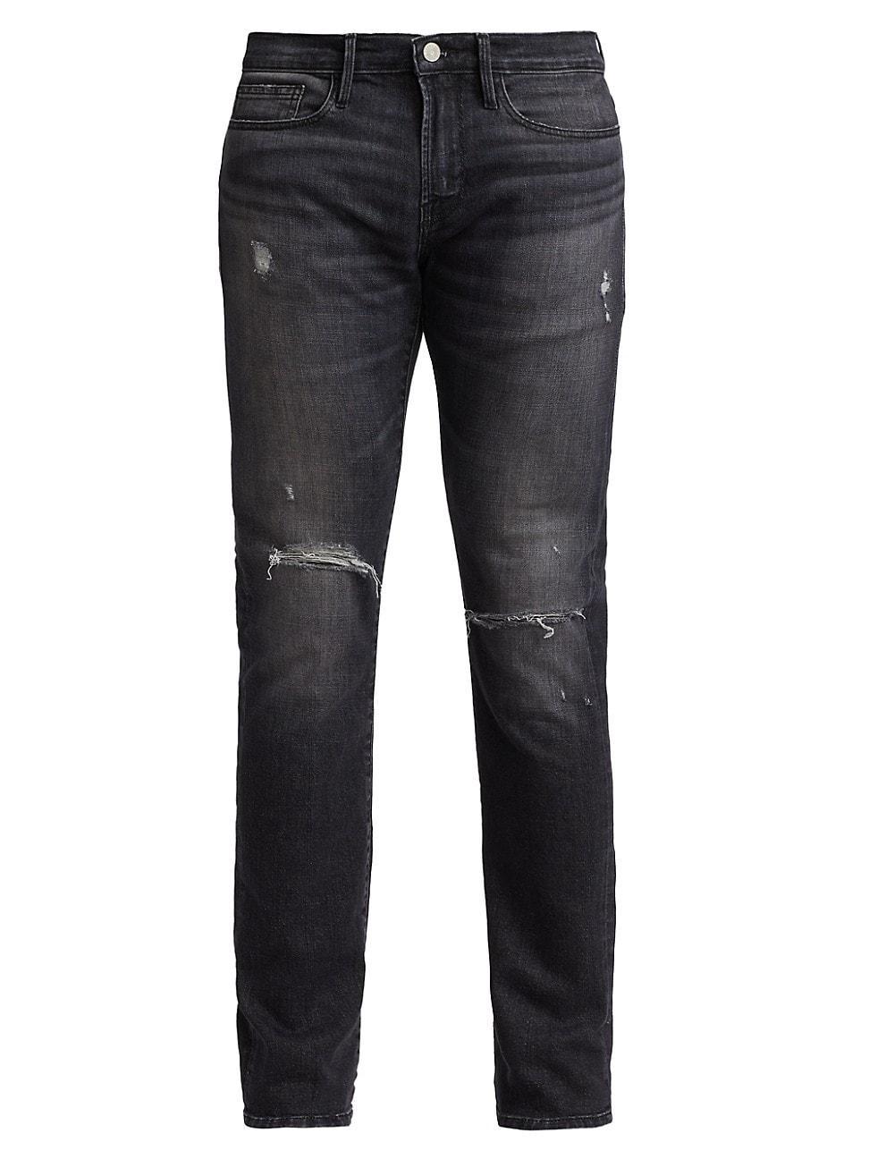 Mens LHomme Skinny Mid-Rise Jeans Product Image