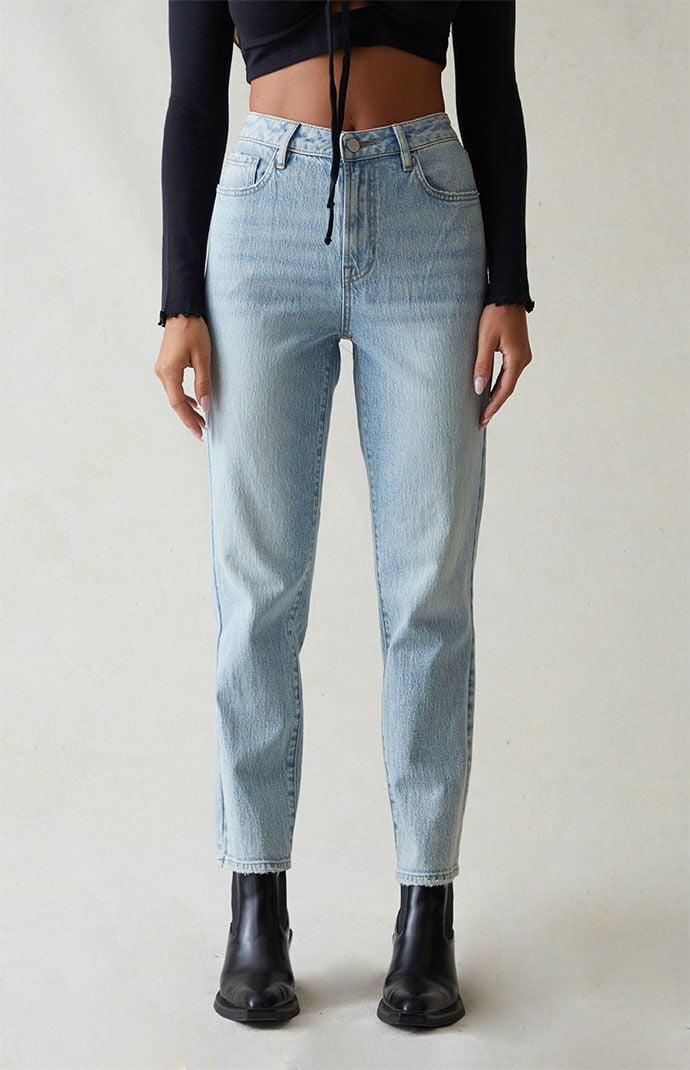 Women's Eco Stretch Light Indigo Curve Straight Leg Jeans product image