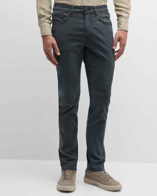 Mens 5-Pocket Twill Pants Product Image