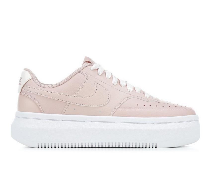 Women's Nike Court Vision Alta Leather Platform Sneakers Product Image