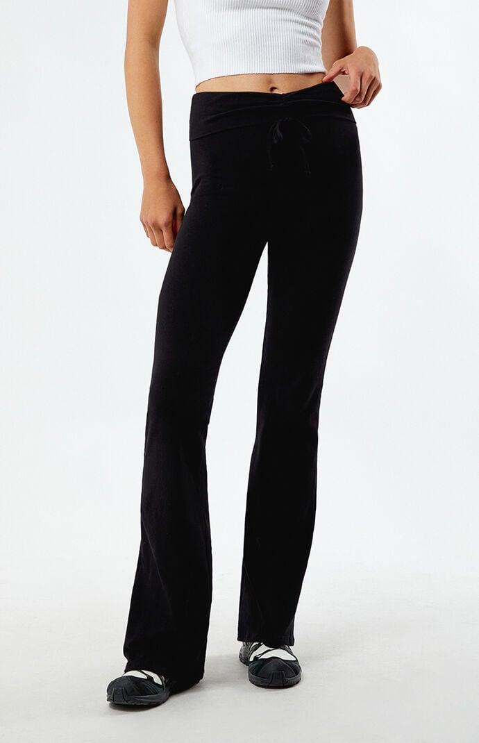 Women's Low Rise Cinched Flare Pants Product Image