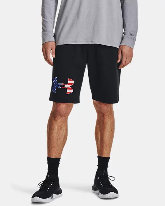 Men's UA Freedom Rival Big Flag Logo Shorts Product Image