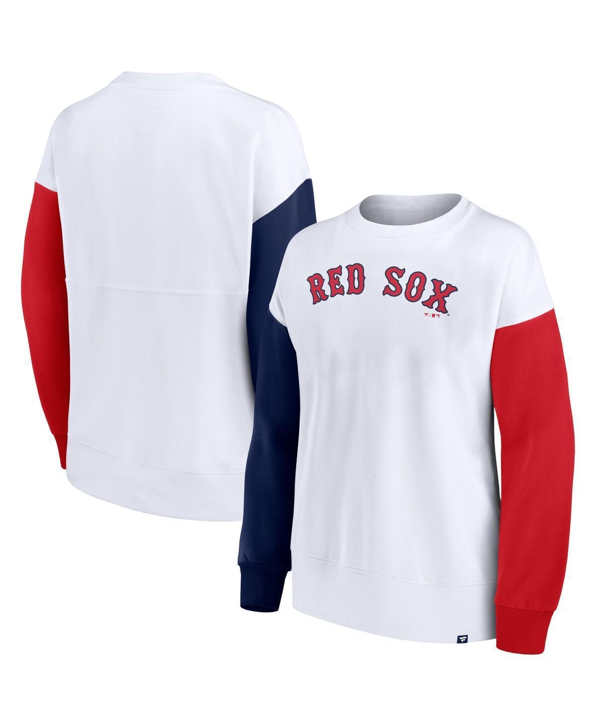 Womens Fanatics Branded Boston Red Sox Series Pullover Sweatshirt Product Image