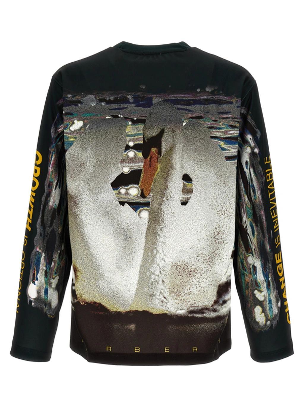 Graphic Printed Crewneck Sweatshirt In Vine Product Image