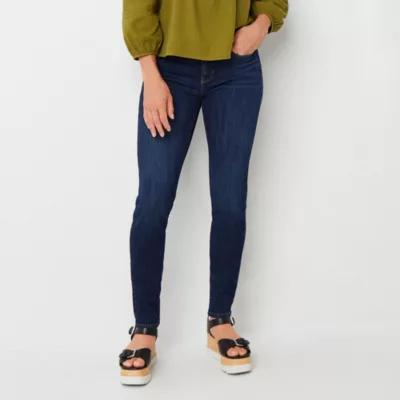 a.n.a - Tall Womens Mid Rise Skinny Jean product image