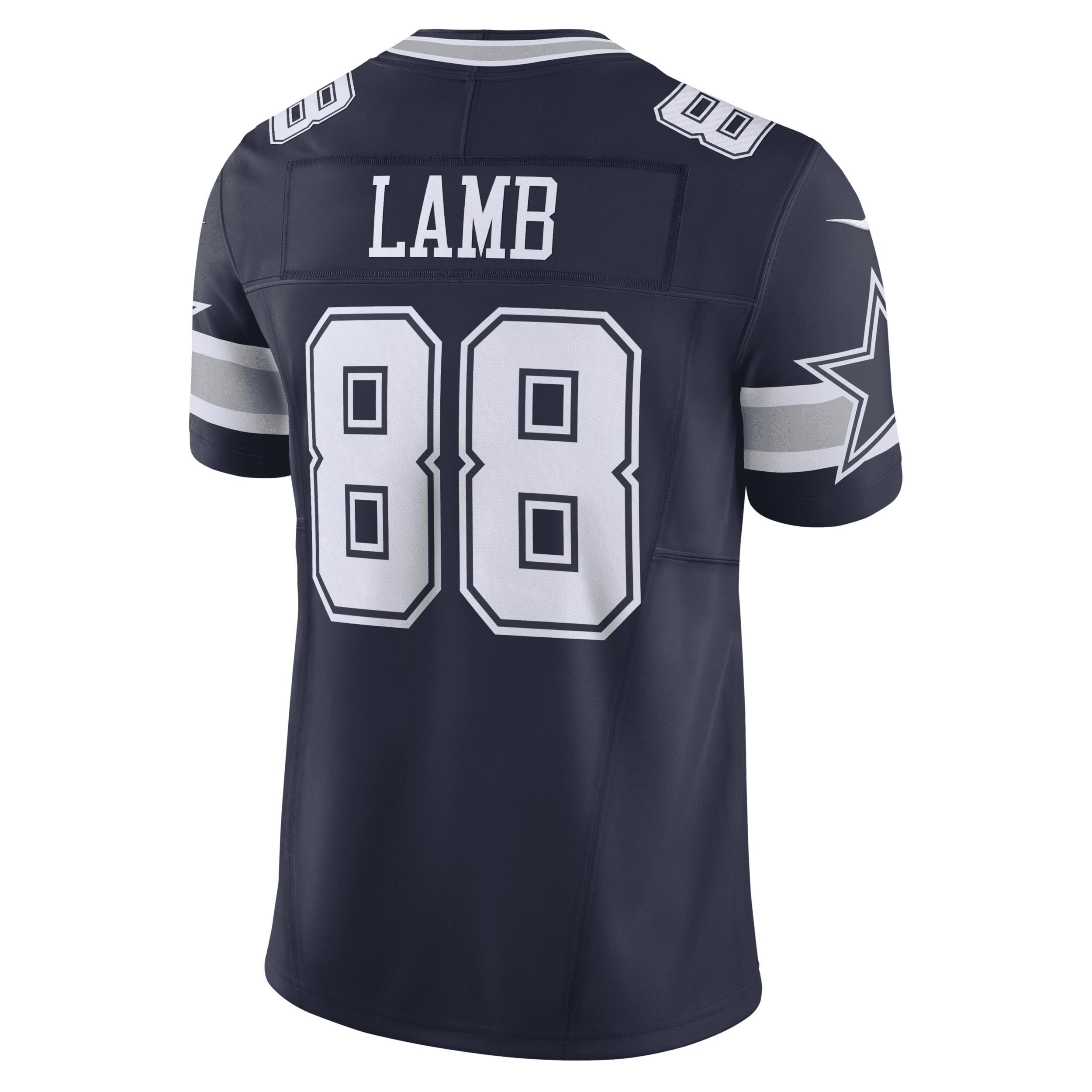 Mens Nike CeeDee Lamb Dallas Cowboys Vapor F.U.S.E. Limited Jersey Blue Product Image