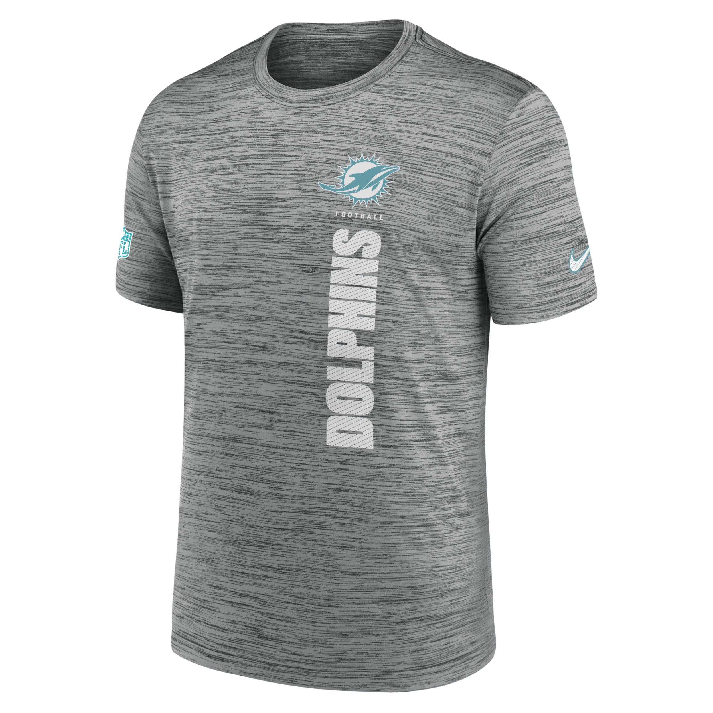 Miami Dolphins Sideline Velocity Nike Mens Dri-FIT NFL T-Shirt Product Image