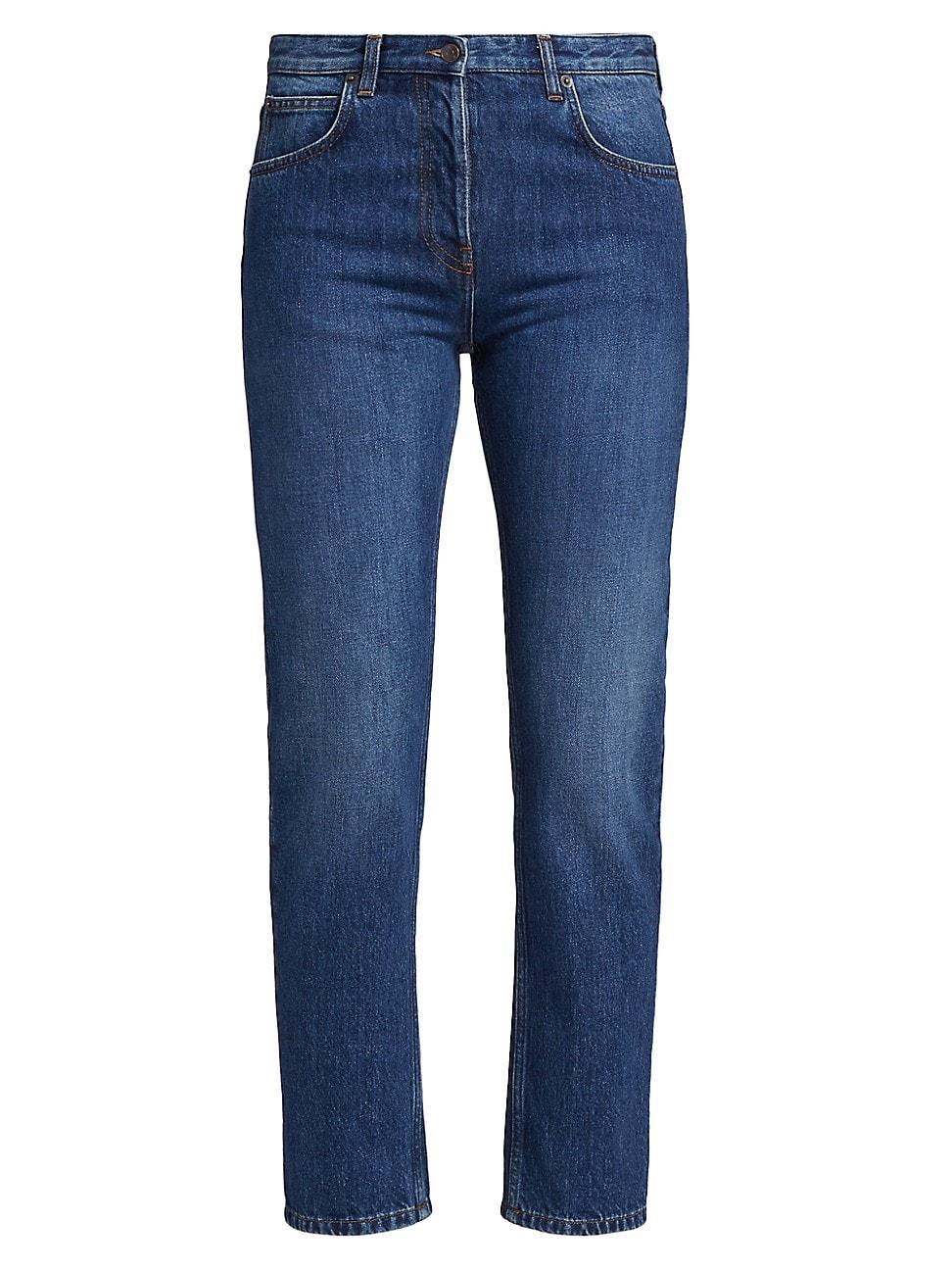 Womens Riaco Straight-Leg Ankle Jeans Product Image