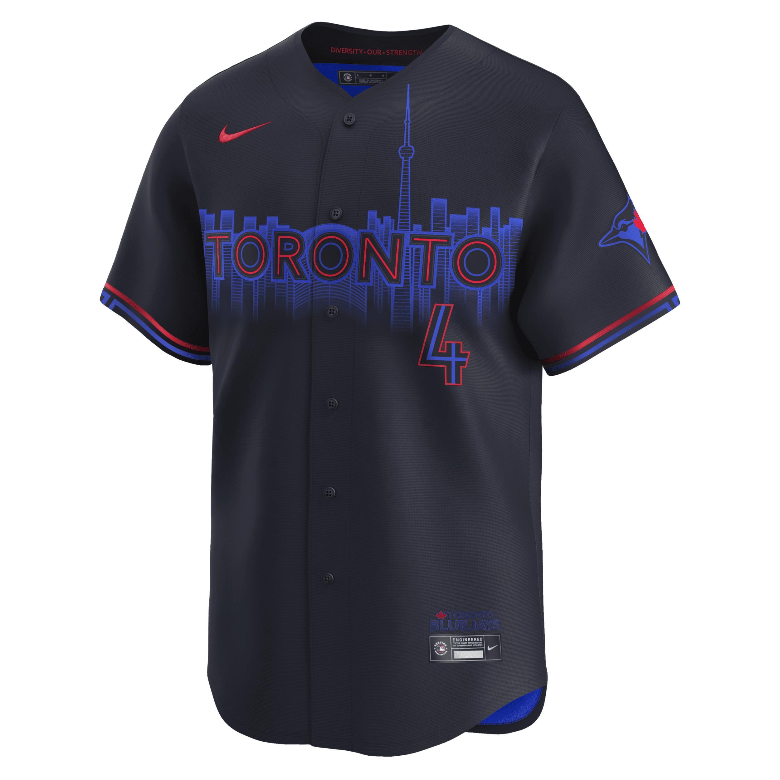 George Springer Toronto Blue Jays City Connect Nike Mens Dri-FIT ADV MLB Limited Jersey Product Image