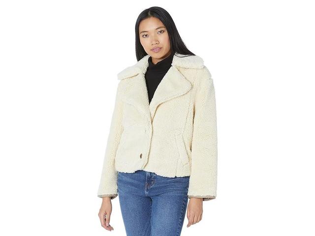 Free People Joplin Cozy Jacket (Ivory) Women's Clothing Product Image