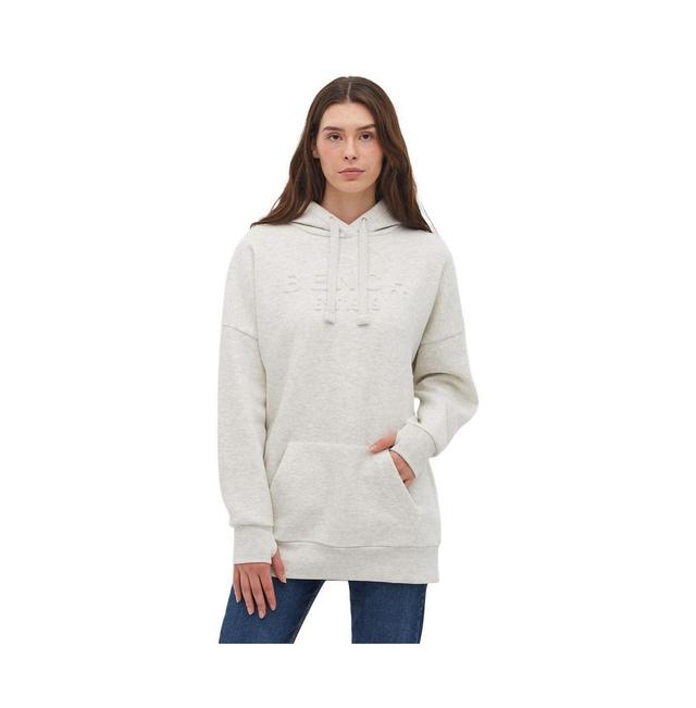 Womens Ivy Isla Longline Deboss Hoodie Product Image