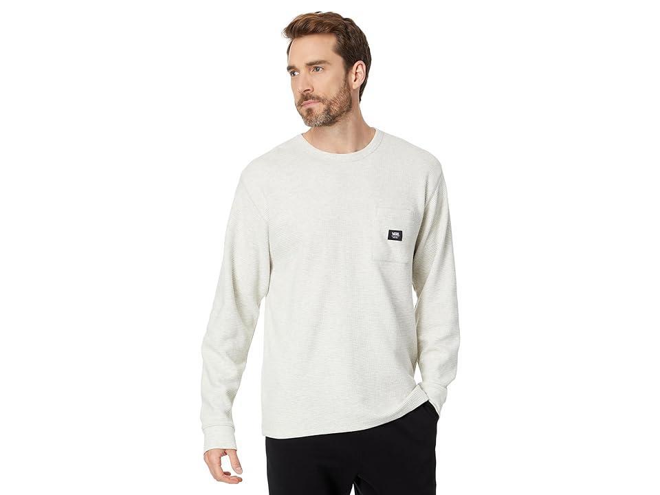 Vans Alder Long Sleeve Pocket Thermal (Oatmeal Heather) Men's T Shirt product image