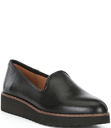 Johnston & Murphy Mitzi Venetian Calfskin) Women's Flat Shoes Product Image