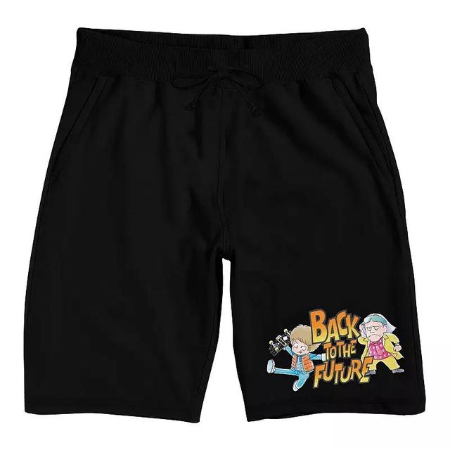 Mens Back To The Future Sleep Shorts Product Image