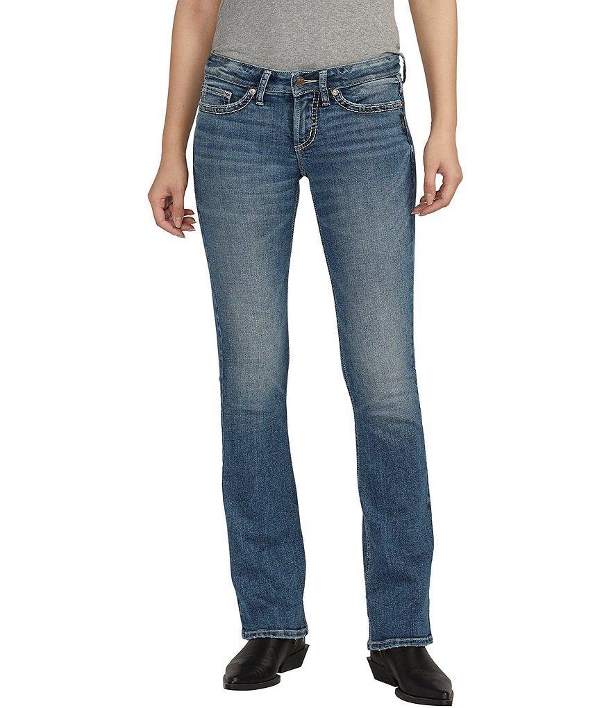 Silver Jeans Co. Tuesday Low Rise Slim Bootcut Jeans Product Image