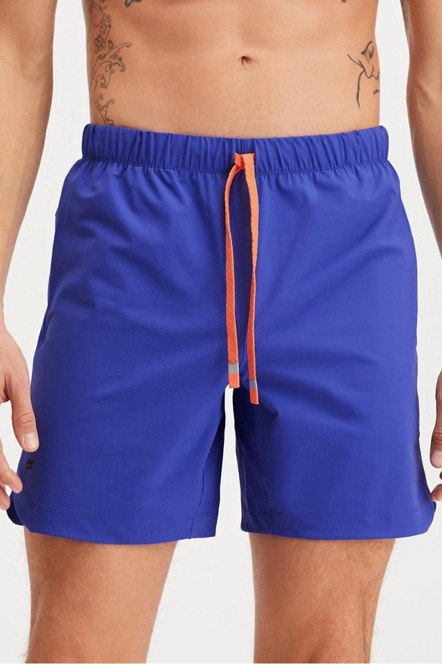 Fabletics Men The One Short male Carbon Blue Size XXL Product Image